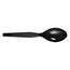 Dixie® Grab N Go Wrapped Cutlery, Teaspoons, Black, 90/Box, 6 Boxes/CT Thumbnail 2