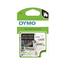 DYMO® D1 Flexible Nylon Label Maker Tape, 1/2in x 12ft, Black on White Thumbnail 1
