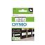 DYMO® D1 Polyester High-Performance Removable Label Tape, 1in x 23ft, Black on White Thumbnail 1