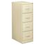 OIF Four-Drawer Economy Vertical File, 18-1/4w x 26-1/2d x 52h, Putty Thumbnail 1