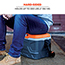ergodyne® Chill-Its® 5170 Industrial Hard Sided Cooler, 17 Qt., Orange & Gray Thumbnail 4