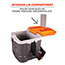 ergodyne® Chill-Its® 5170 Industrial Hard Sided Cooler, 17 Qt., Orange & Gray Thumbnail 5