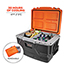 ergodyne® Chill-Its® 5171 Industrial Hard Sided Cooler, 48 Qt., Orange & Gray Thumbnail 3