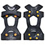 ergodyne® Trex® 6300TC L Black One-Piece Slip-on Ice Cleats - Tungsten Carbide Thumbnail 2