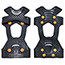 ergodyne® Trex® 6300TC XL Black One-Piece Slip-on Ice Cleats - Tungsten Carbide Thumbnail 1