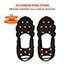 ergodyne Trex® 6304 S Black One-Piece Step-In Ice Cleats - Full Coverage Thumbnail 7