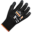 ergodyne® Proflex® 7001 Nitrile-Coated Gloves - ANSI Level 2, Abrasion Resistant, Dsx™ Dry Grip, Small, Black Thumbnail 2
