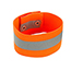 ergodyne® GloWear® 8001 L/XL Orange Arm/Leg Band - Button Snap Closure Thumbnail 1