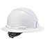 ergodyne® Skullerz® 8971 White Class E Hard Hat Full Brim with Ratchet Suspension Thumbnail 1