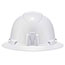ergodyne® Skullerz® 8971 White Class E Hard Hat Full Brim with Ratchet Suspension Thumbnail 3