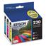 Epson® T220520S (220) DURABrite Ultra Ink, 165 Page-Yield, Cyan/Magenta/Yellow Thumbnail 3