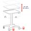Ergotron® LearnFit Sit-Stand Desk, Tall Thumbnail 4