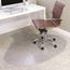 ES Robbins EverLife Workstation Chair Mat for Medium Pile Carpet, 66" x 60", Clear Thumbnail 2