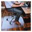 ES Robbins Sit or Stand Mat for Carpet or Hard Floors, 36 x 53 with Lip, Clear/Black Thumbnail 12
