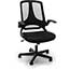 OFM Essentials by OFM ESS-3045 Mesh Upholstered Flip-Arm Task Chair, Black Thumbnail 1
