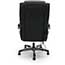 OFM Essentials Collection Heated Shiatsu Massage Bonded Leather Executive Chair, Black Thumbnail 3