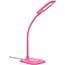 OFM™ Essentials Collection LED Desk Lamp with Integrated Wireless Charging Station, Pink Thumbnail 1