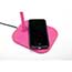 OFM Essentials Collection LED Desk Lamp with Integrated Wireless Charging Station, Pink Thumbnail 9