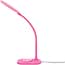 OFM Essentials Collection LED Desk Lamp with Integrated Wireless Charging Station, Pink Thumbnail 6