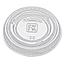 Fabri-Kal® Portion Cup Lids, Fit 0.75-1 oz. Portion Cups, Clear, 2500/CT Thumbnail 1
