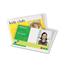 Fellowes Glossy Pouches, ID Tag not punched, 3.88 in W, 5 mil Thickness, Type G, 25/Pack Thumbnail 5