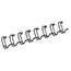 Fellowes® Wire Bindings, 5/16" Diameter, 50 Sheet Capacity, Black, 25/Pack Thumbnail 2