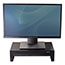 Fellowes® Adjustable Monitor Riser with Storage Tray, 16" x 9 3/8" x 6", Black Pearl Thumbnail 3