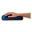 Fellowes® Wrist Support with Microban Protection, Sapphire/Black Thumbnail 2