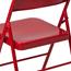 Flash Furniture HERCULES Series Double Braced Folding Chair, Metal, Red Thumbnail 10