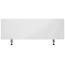 Flash Furniture Clear Acrylic Desk Partition with Hardware Included, 18" H X 55" L Thumbnail 7