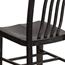 Flash Furniture Indoor/Outdoor Chair, Metal, Black/Antique Gold Thumbnail 12