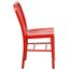 Flash Furniture Indoor-Outdoor Chair, Metal, Red Thumbnail 13