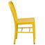 Flash Furniture Indoor/Outdoor Chair, Metal, Yellow Thumbnail 11