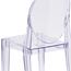 Flash Furniture Ghost Side Chair in Transparent Crystal Thumbnail 12