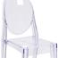 Flash Furniture Ghost Side Chair in Transparent Crystal Thumbnail 15