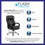 Flash Furniture Big & Tall Black LeatherSoft Swivel Executive Desk Chair With Wheels Thumbnail 4