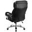 Flash Furniture Big & Tall Black LeatherSoft Swivel Executive Desk Chair With Wheels Thumbnail 8