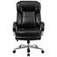 Flash Furniture Big & Tall Black LeatherSoft Swivel Executive Desk Chair With Wheels Thumbnail 11