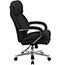 Flash Furniture HERCULES Series 24/7 Intensive Use Big & Tall, Black Fabric Executive Ergonomic Office Chair Thumbnail 8