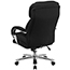 Flash Furniture HERCULES Series 24/7 Intensive Use Big & Tall, Black Fabric Executive Ergonomic Office Chair Thumbnail 7