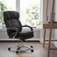 Flash Furniture HERCULES Series 24/7 Intensive Use Big & Tall, Black Fabric Executive Ergonomic Office Chair Thumbnail 9