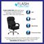 Flash Furniture HERCULES Series 24/7 Intensive Use Big & Tall, Black Fabric Executive Ergonomic Office Chair Thumbnail 11