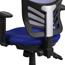 Flash Furniture Mid-Back Blue Mesh Multifunction Executive Swivel Ergonomic Office Chair with Adjustable Arms Thumbnail 14