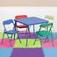 Flash Furniture Kids Colorful 5-Piece Folding Table And Chair Set Thumbnail 2