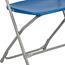 Flash Furniture HERCULES Series 800 lb. Capacity Premium Blue Plastic Folding Chair Thumbnail 9