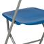 Flash Furniture HERCULES Series 800 lb. Capacity Premium Blue Plastic Folding Chair Thumbnail 13