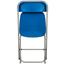Flash Furniture HERCULES Series 800 lb. Capacity Premium Blue Plastic Folding Chair Thumbnail 14