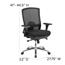 Flash Furniture Hercules Series 24/7 Intensive Use Big & Tall 350 lb. Rated Black Mesh Multifunction Swivel Ergonomic Office Chair Thumbnail 7