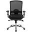 Flash Furniture Hercules Series 24/7 Intensive Use Big & Tall 350 lb. Rated Black Mesh Multifunction Swivel Ergonomic Office Chair Thumbnail 11
