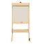 Bright Beginnings Commercial Double Sided Wooden Free-Standing STEAM Easel, Storage Tray, Holds Two Accessory Panels, Natural Thumbnail 10